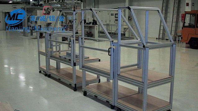移動鋁型材貨架 移動鋁型材貨架