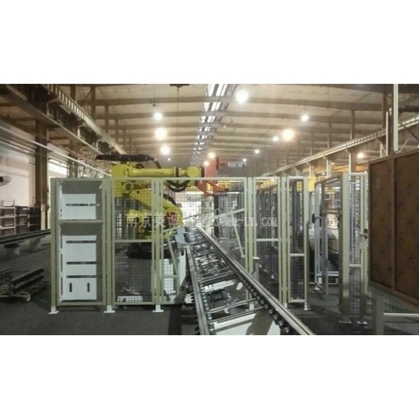 南京美誠鋁業(yè)可訂制機(jī)器人安全圍欄、工業(yè)自動化設(shè)備安全防護(hù)欄