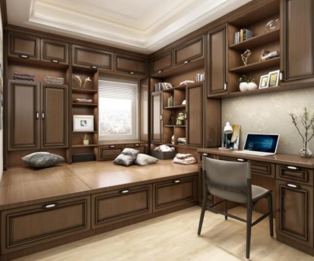 全鋁榻榻米-03（風格：中式；顏色：胡桃）