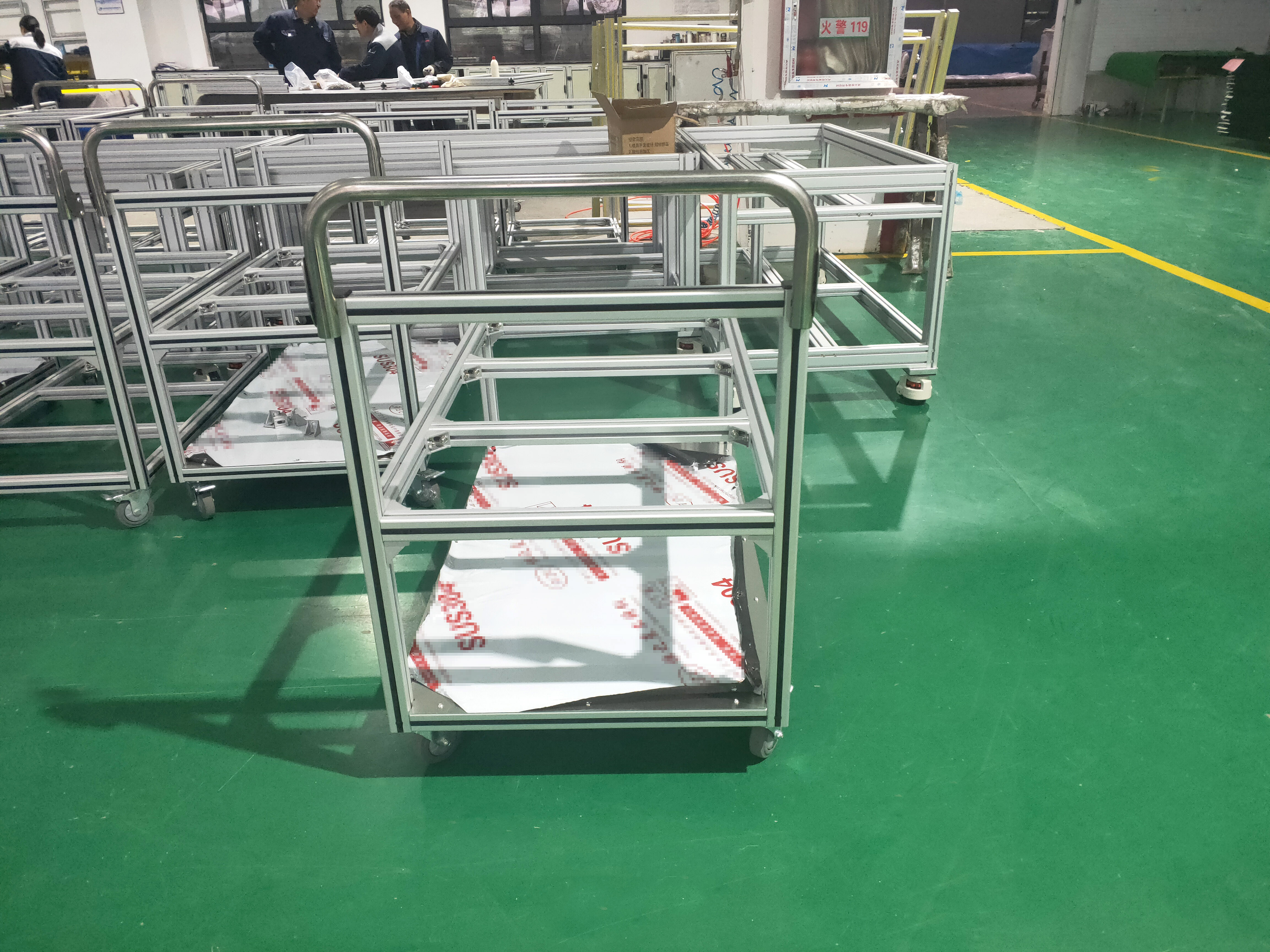 鋁型材小車都是用的什么材料？