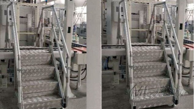 工業(yè)鋁型材過線梯 工業(yè)鋁型材過線梯