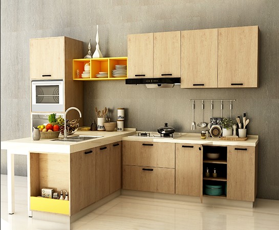 全鋁櫥柜-03（風(fēng)格：現(xiàn)代；顏色：楓木）